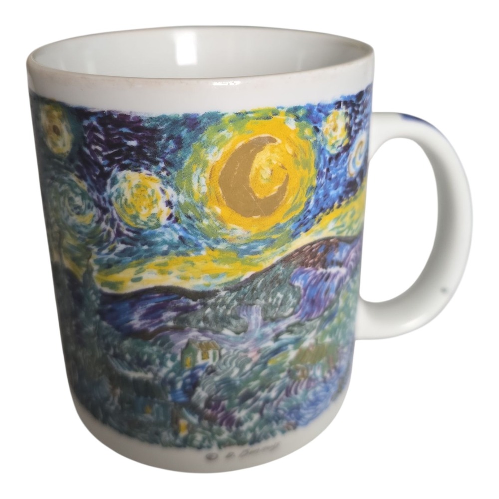 Vincent‎ Van Gogh's "Starry Night" coffee mug/cup artsy
